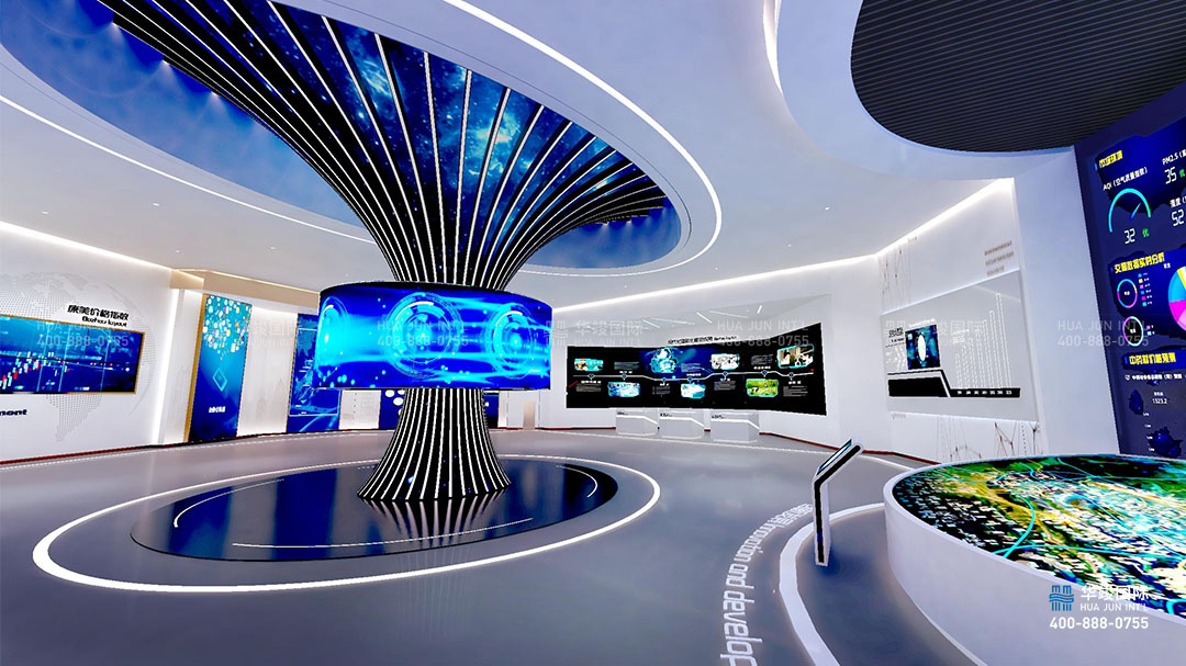 智慧醫(yī)藥展廳設(shè)計